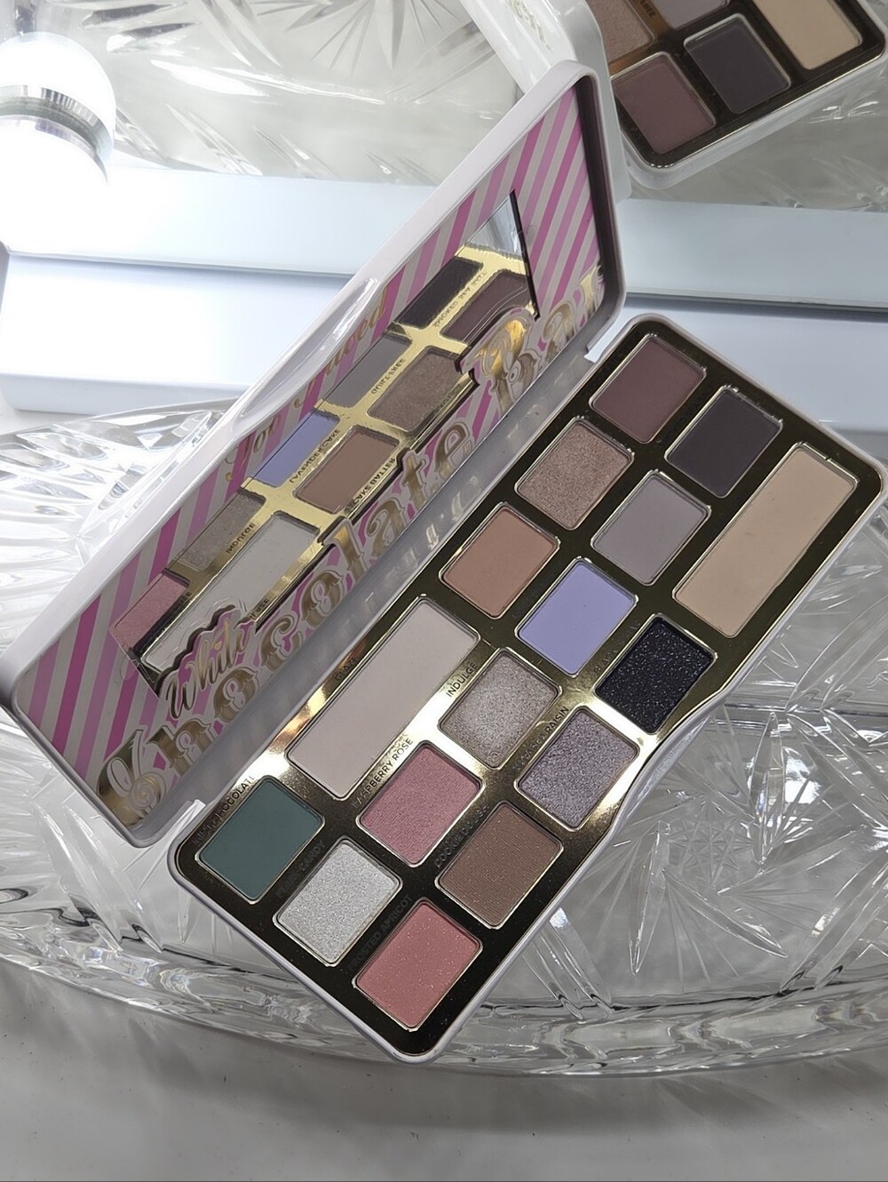 Too Faced White Chocolate Bar Eyeshadow Palette Rare Discontinued